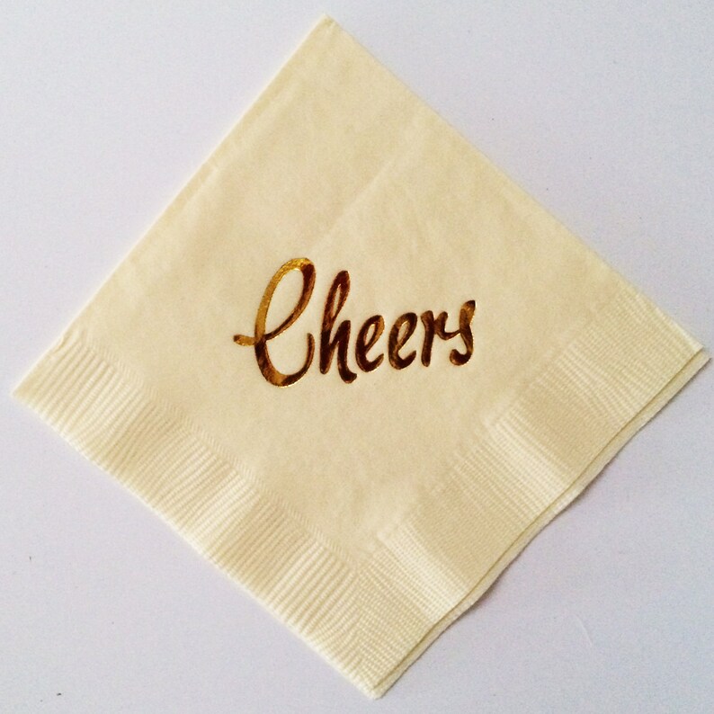 Custom Napkins Cocktail Napkins Wedding Napkins Beverage Etsy