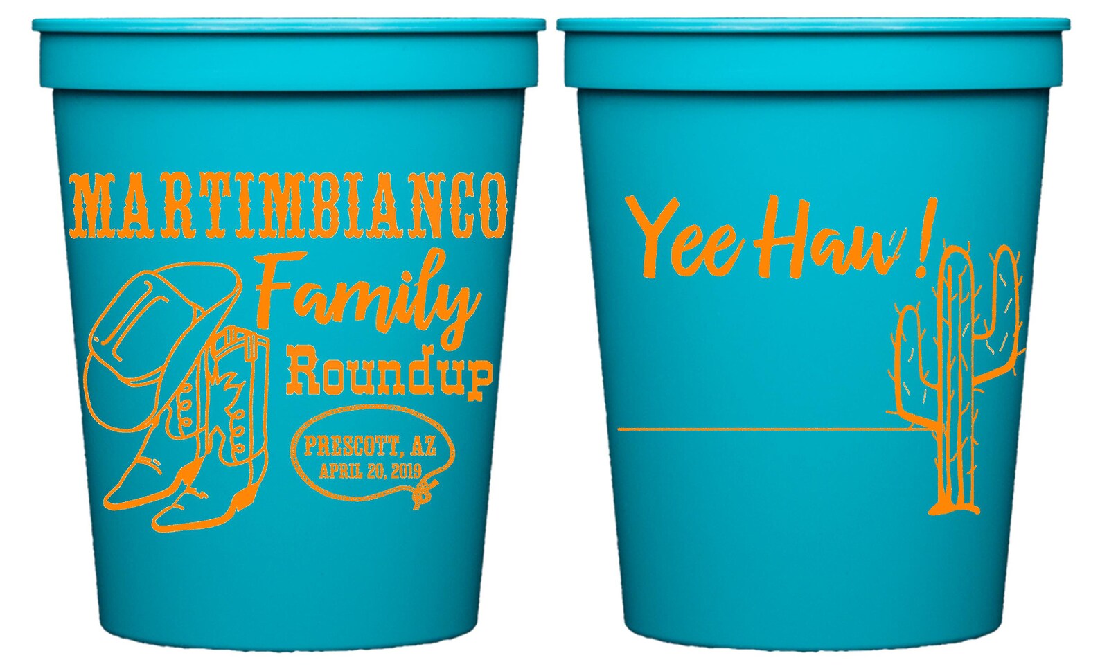 Custom Cups Personalized Event Cups Family Reunion Custom Etsy