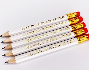 Golf pencils for Baby shower favors bridal shower favors personalized golf (half) size pencils custom favors bridal shower baby shower