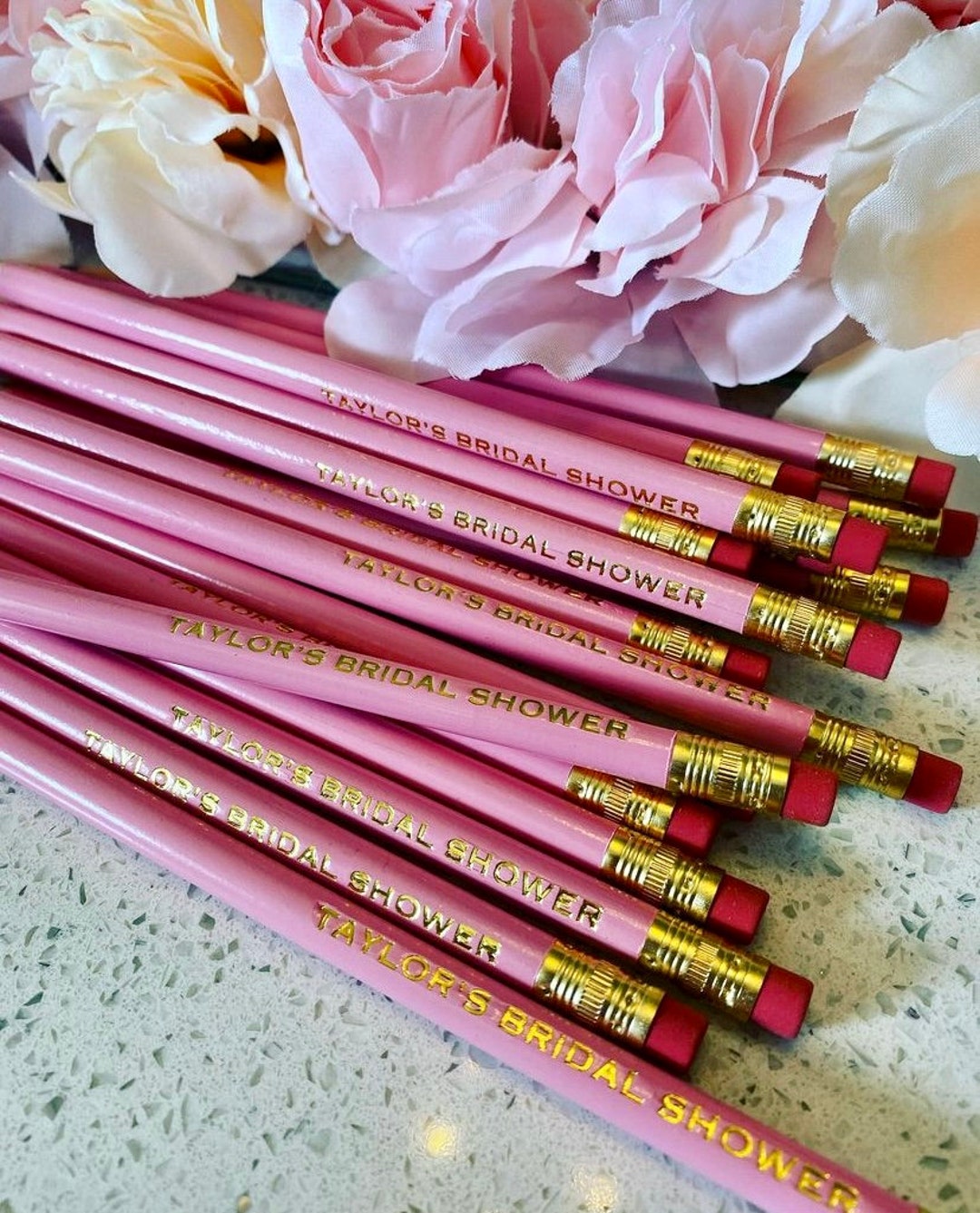 Personalized Pencils: Custom Engraved Gift, Set of 12 - Etsy