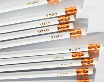Lápices personalizados grabados Regalo personalizado Regalo para profesores Regalo por menos de 20 dólares