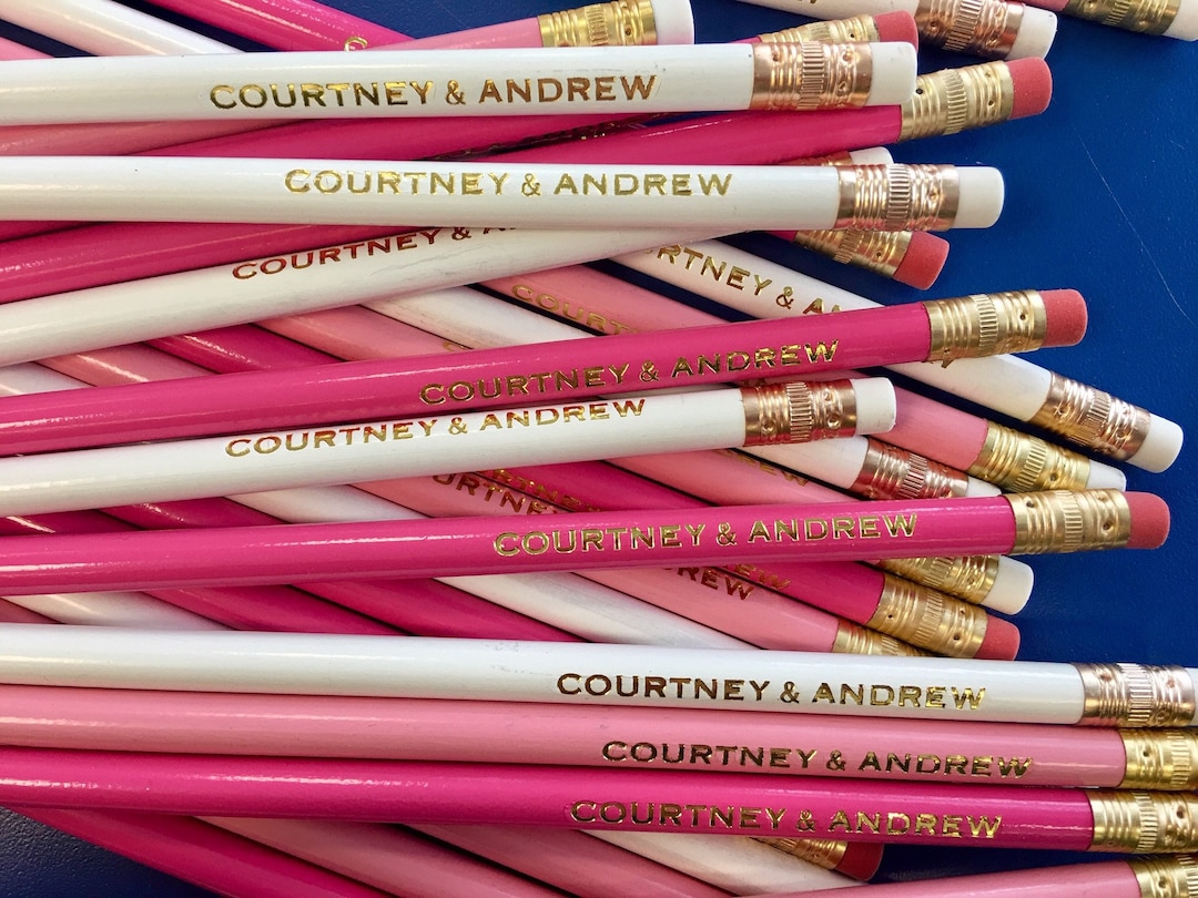 Personalized Pencils, Custom Pencils Set, Engraved Pencils, School ...