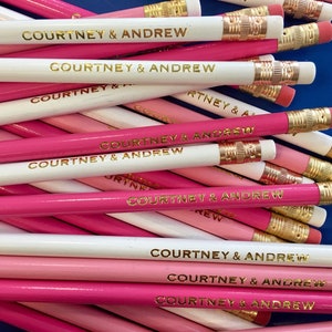 Personalized Pencils, Custom Pencils Set, Engraved Pencils, School Supplies, Stocking Stuffer, Custom Pencils, Set of Pencils, Name Pencils