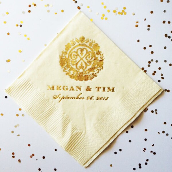 Custom Napkins, Cocktail Napkins, Wedding Napkins, Beverage Napkins, Paper Napkins, Personalized Napkins, Monogramed Napkins, Paper Napkins