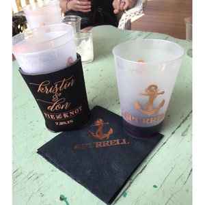Drink Hugger, Cozie, Family Reunion, Koozie, Class Reunion, Wedding Favor, Drink Holder, Wedding Coolie, Drink Insulator, Beverage Holder