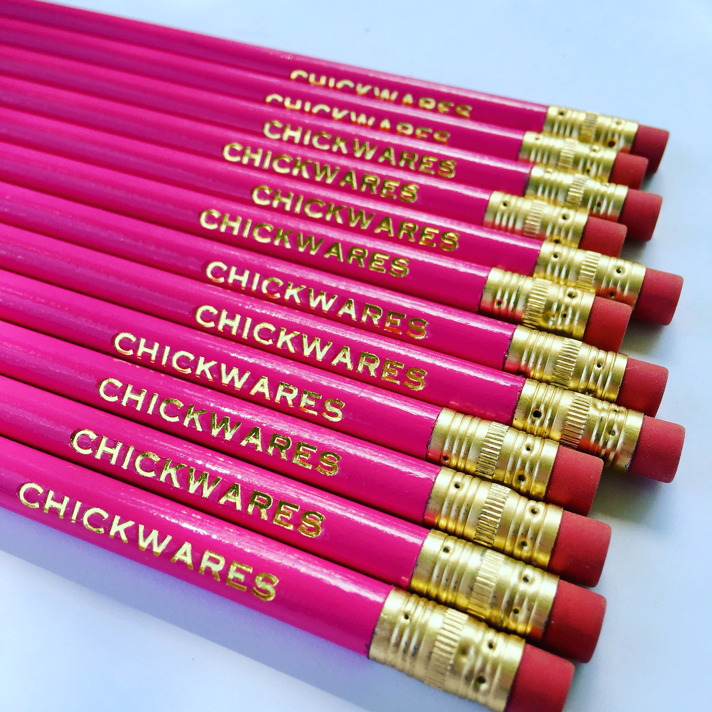 Custom Pencil Personalized Pencil Wedding Favor Set of 15 