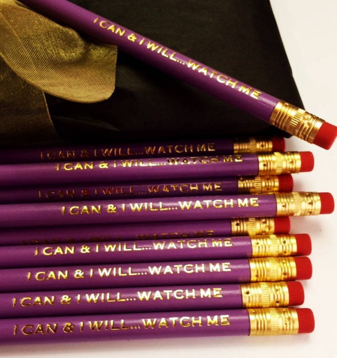 Engraved Pencils Custom Pencil Name Pencil Personalized Etsy