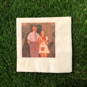 Custom Napkins, Cocktail Napkins, PHOTO napkins, Wedding Napkins, Beverage Napkins, FULL COLOR, Personalized Napkins, Paper Napkins