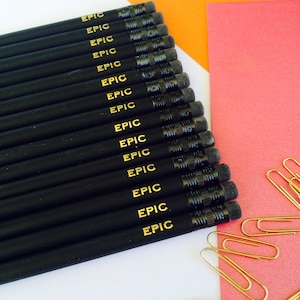 Personalized Pencils, Imprinted Pencil, Custom Pencils, Engraved Pencil, Teacher gift, Christmas Gift, Stocking Stuffer, Pencils for School