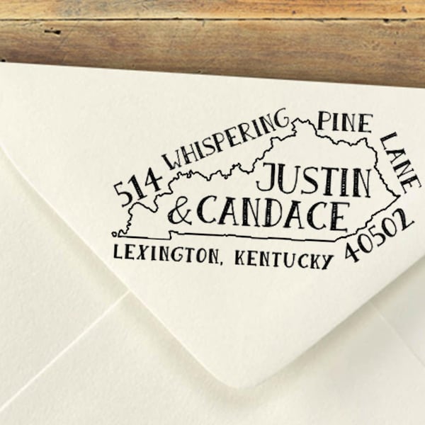 Kentucky Stamp Etsy