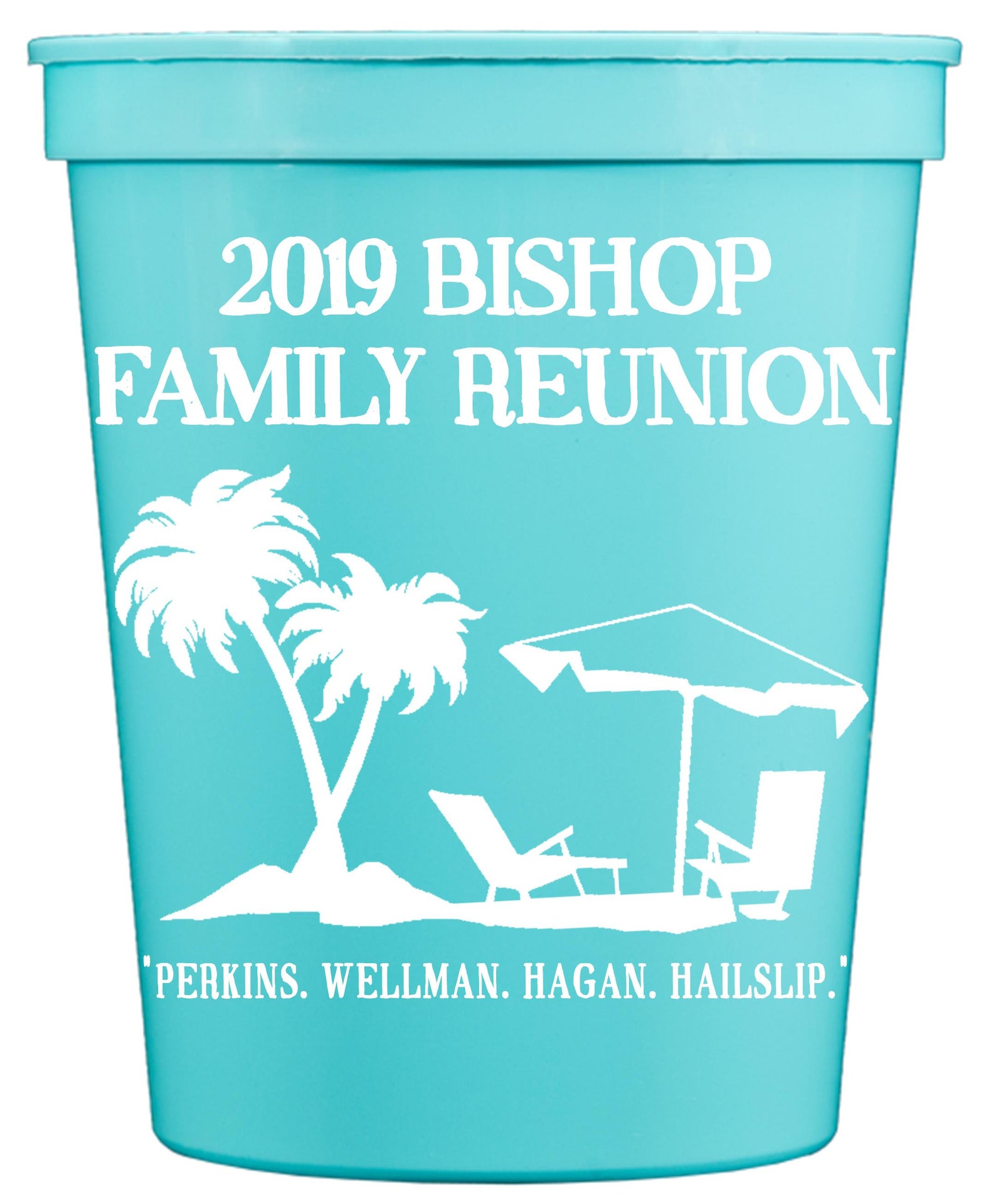Custom Cups Personalized Event Cups Family Reunion Custom Etsy