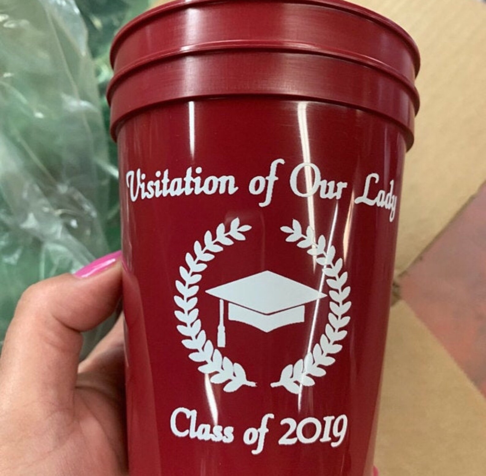 Custom Stadium Cups 16oz Personalized Cups Custom Cups Etsy