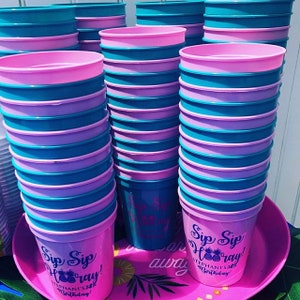 Birthday Cups, Party Cups, Custom Party Cups, Party Supplies, Plastic Party Cups, Personalized Cups, Custom Cup, Birthday Party Decor, 22oz image 6