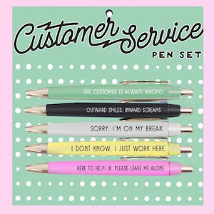 Customer Service Pen Set - Fun Club