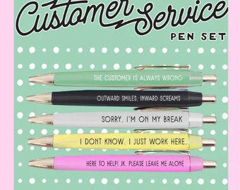 Customer Service Pen Set