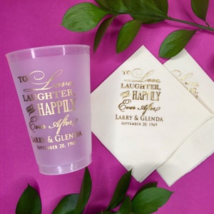 Personalized Cups, Shatterproof, Monogrammed, Custom, Frosted, Frost Flex, Cocktail Cups, Wine Cups, Party Cup, Wedding Cups, Shower Cups