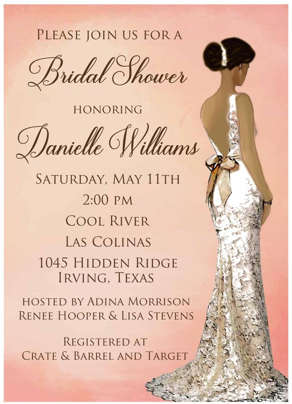 African American Wedding African American Bridal Shower Etsy