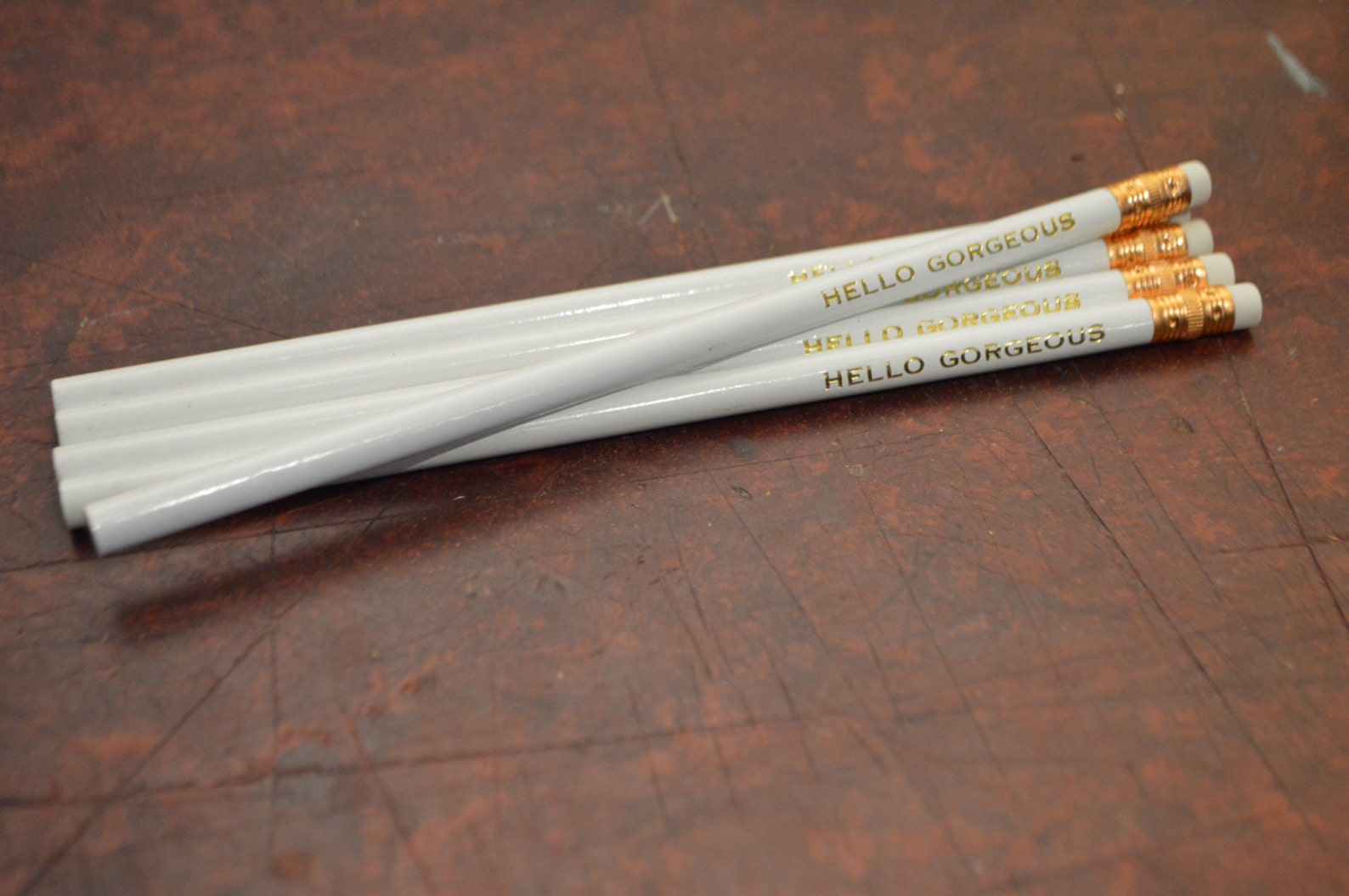 Personalized Round Pencils Set of 12 FREE PERSONALIZATION Etsy