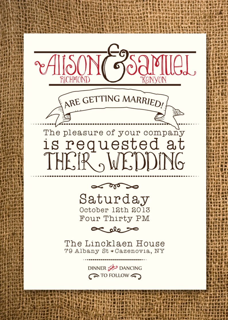 Baggage Tag RSVP 3.5x5 Hotel Wedding Vintage Wedding Invitation Set Info Card 4x6 Printable Invitation 5x7 Rustic Invitation