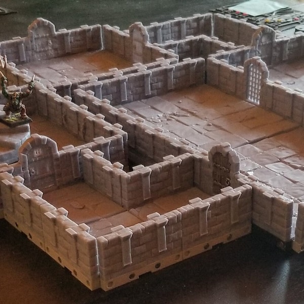 STL di tessere modulari per dungeon