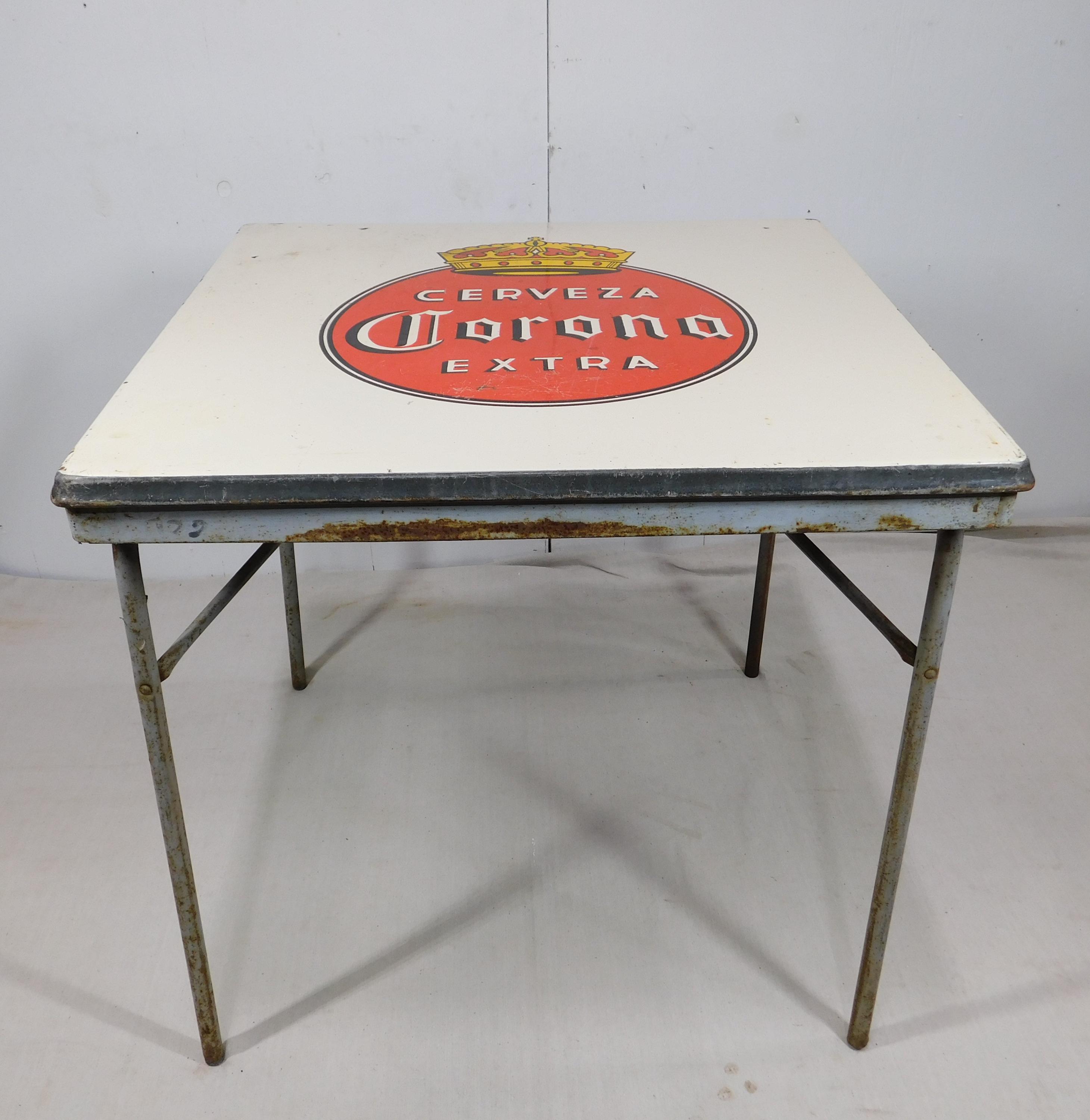 Corona コロナ テーブル Corona Metal Table With Legs-mexican-restaurant-bar