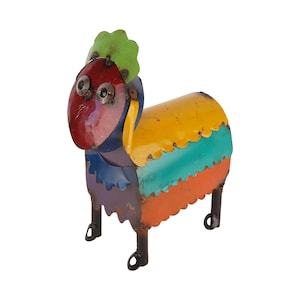Sheppa the Colorful Metal Sheep-Yard Art-Decor-Garden-Patio-Animal-Metal-Yard Art-Garden Farm Colorful Sheep-NEW