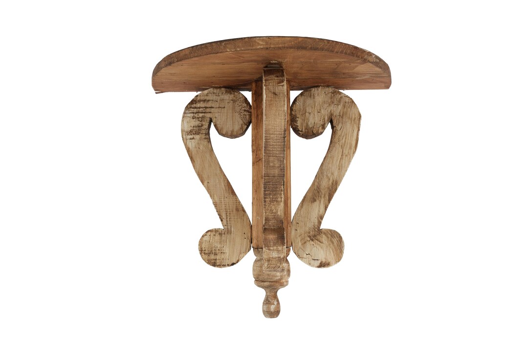 Rustic Scroll Rack Divine Rustic Scroll Wooden Wall Shelf-corbels-16wx9dx16h-wall Decor ...