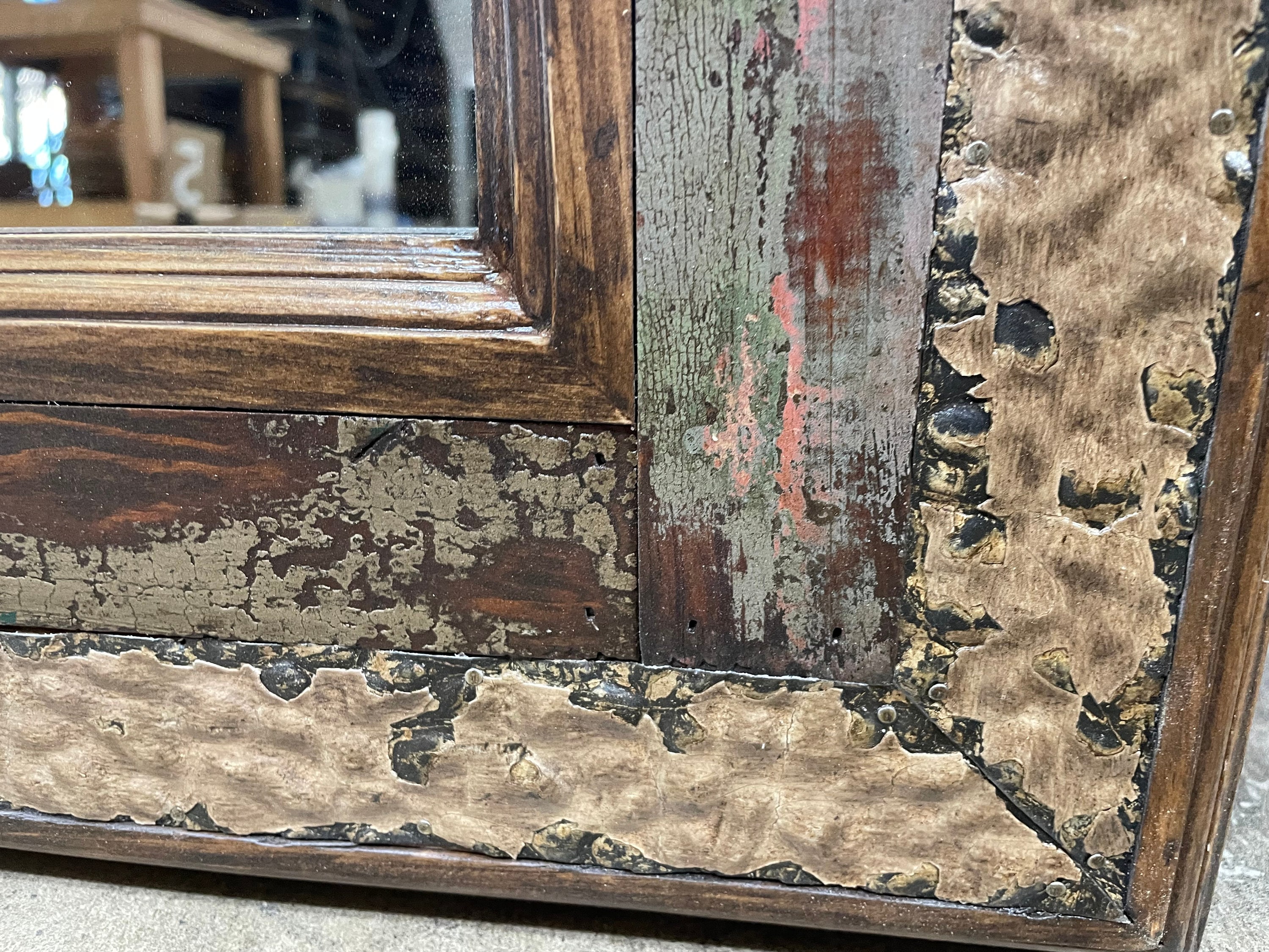 Barrons Creek Reclaimed Rustic Mirror-mexican-western