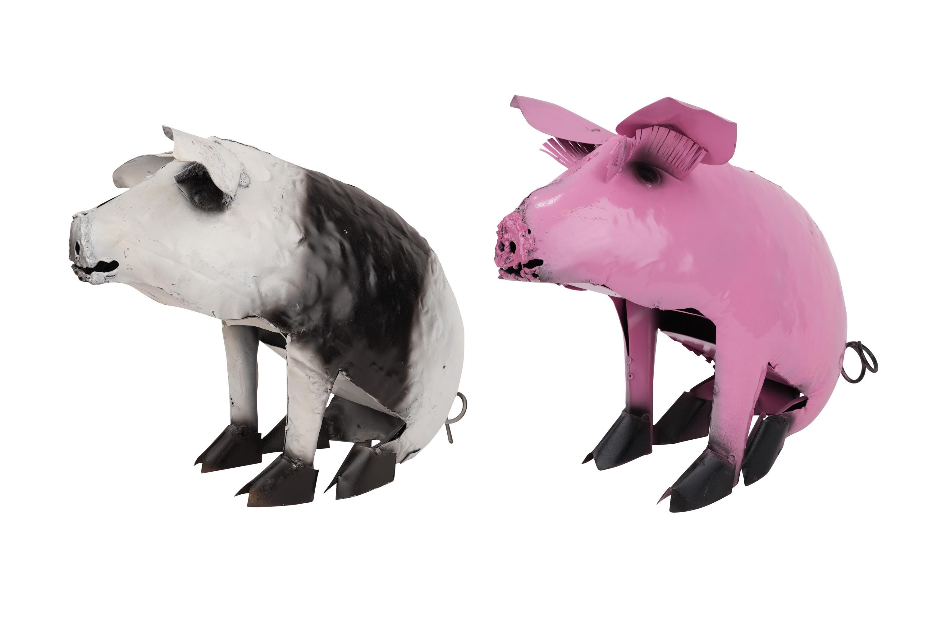 工芸品 Crown Derby Sitting Pig Small Sitting Pig – artfulceramics