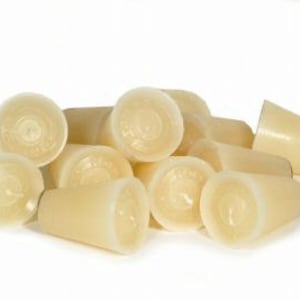Unscented -Sugar Mold Candles--Mexican-Rustic-Candleholder-Long Burning-Primitive-Farmhouse-Sugarmold
