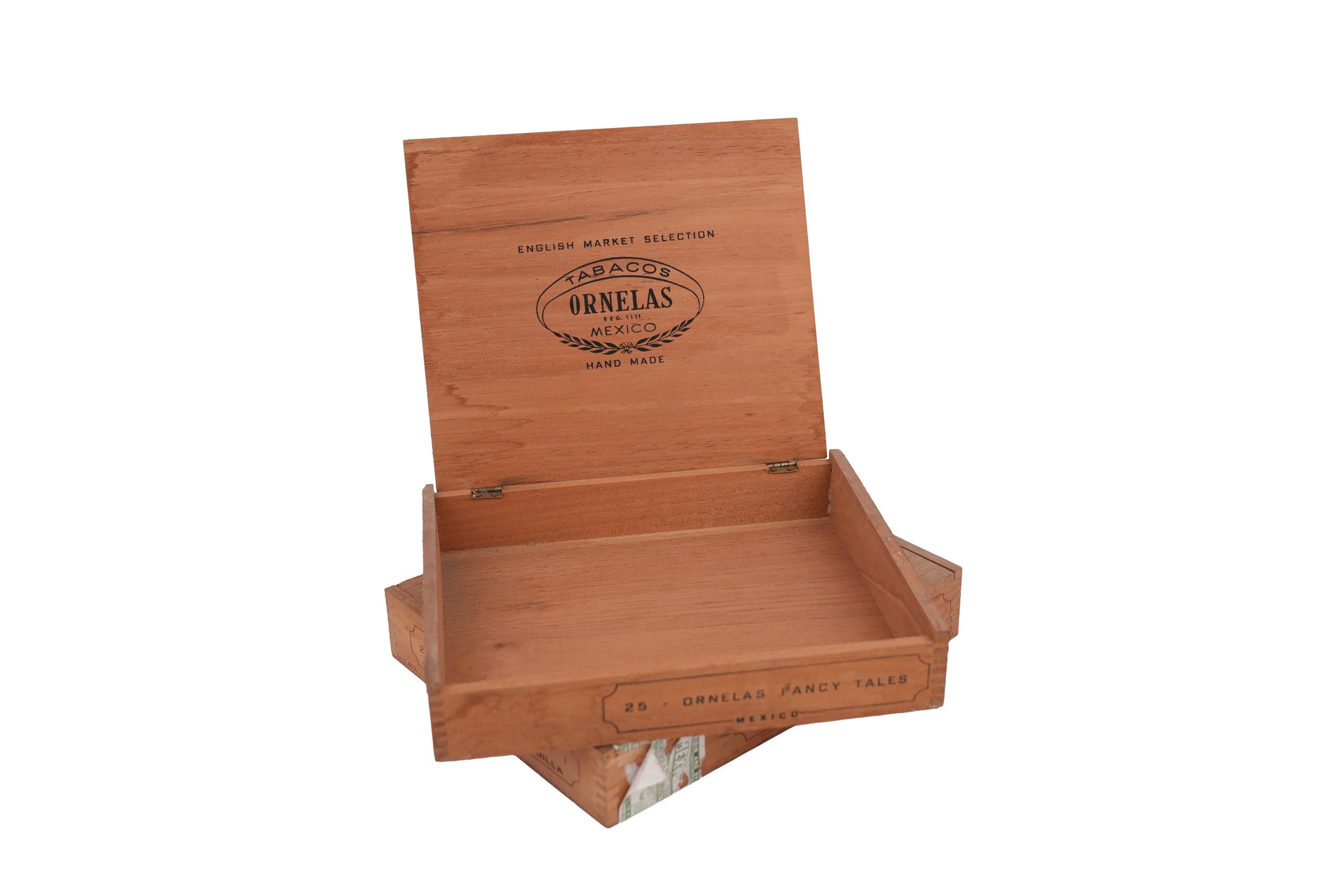 Vintage Cigar Box Set-cedar-original-cedar Wood-assorted Sizes-set