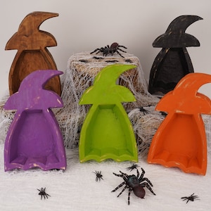 Witch Dough Bowl-Assorted Pack-6x10x2-Boo Designs-Candle Ready-Witch Dough Bowl-Assorted Pack-10 PCS