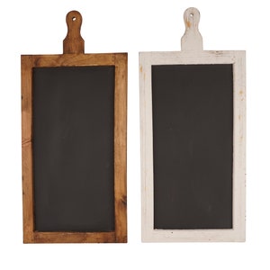 Farmhouse Chalk Board Wood-Handmade-Vintage Inspired-Primitive-Farmhouse Kitchen-15x32 inches-Chalkboard-Wall Decor-Two Colors