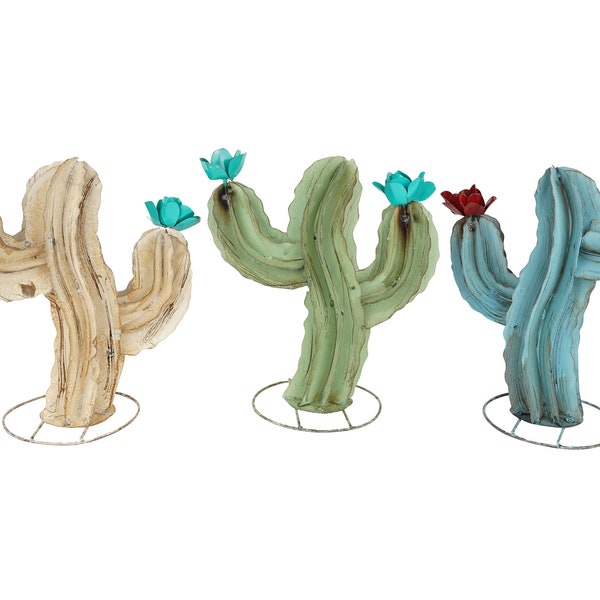 Metal Cactus Etsy