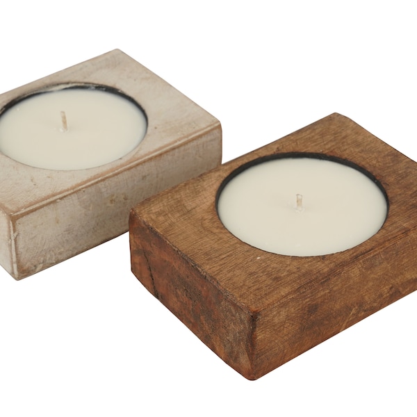 One Hole Cheesemold-Wood-Rustic-Handmade-4.5-6 x 2 inches-Candle Pour-Candle Ready-One Hole-Single Cheese Mold-Two Colors