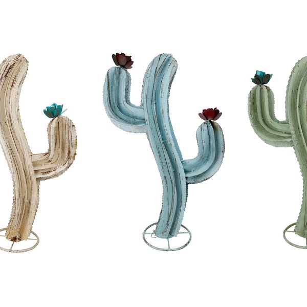 Metal Cactus Etsy