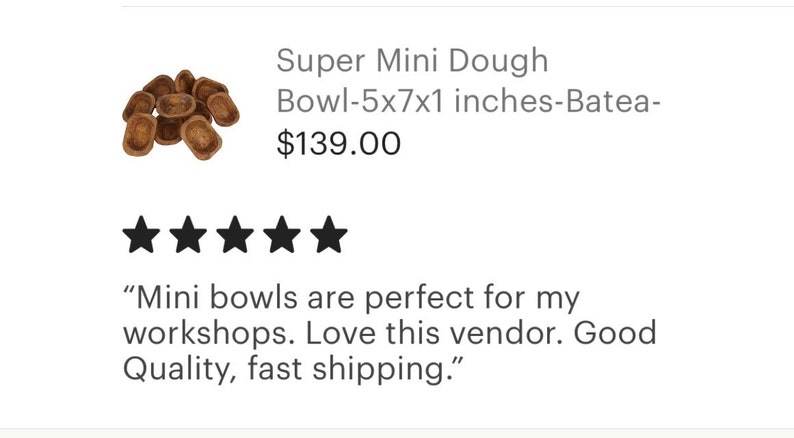 Super Mini Dough Bowl-5x7x1 inches-Batea-Wood-Rustic-Carved-Handmade-Mini-Candle Ready-NEW Super Mini Waxed image 4