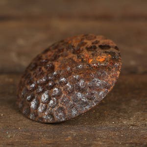 Rustic Iron Door Hammered Hardware Clavos- Nails-3 in.-Rustic-Lot of 10-Primitive-Clavo-Decorative Nailheads