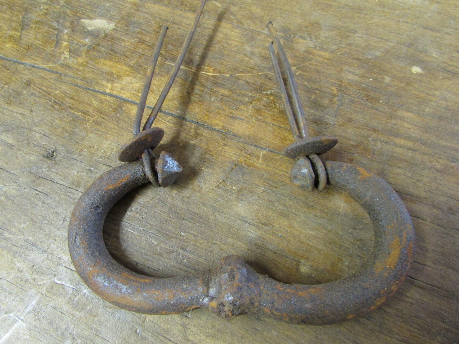 Rustic Drawer PullDoor Hardware MexicanIronHand Etsy