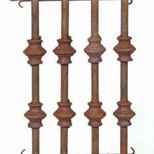 Rustic Door Hardware- Iron Speakeasy Window Grate #1-Mexican-Iron-Hand Hammered-Decorative Iron Hardware-12x15 inches