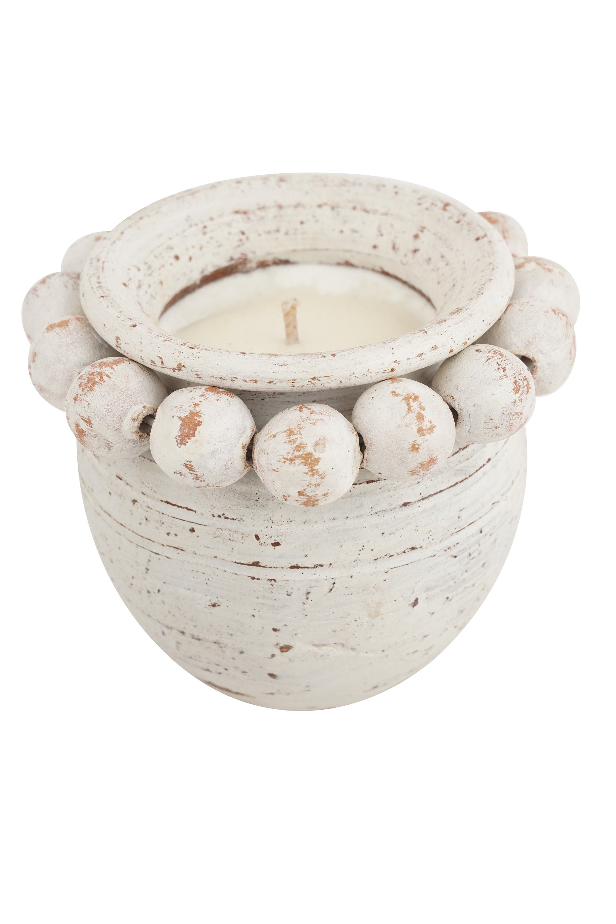 Hammered Decorative Bowl / Candle Holder - 6x3 inches