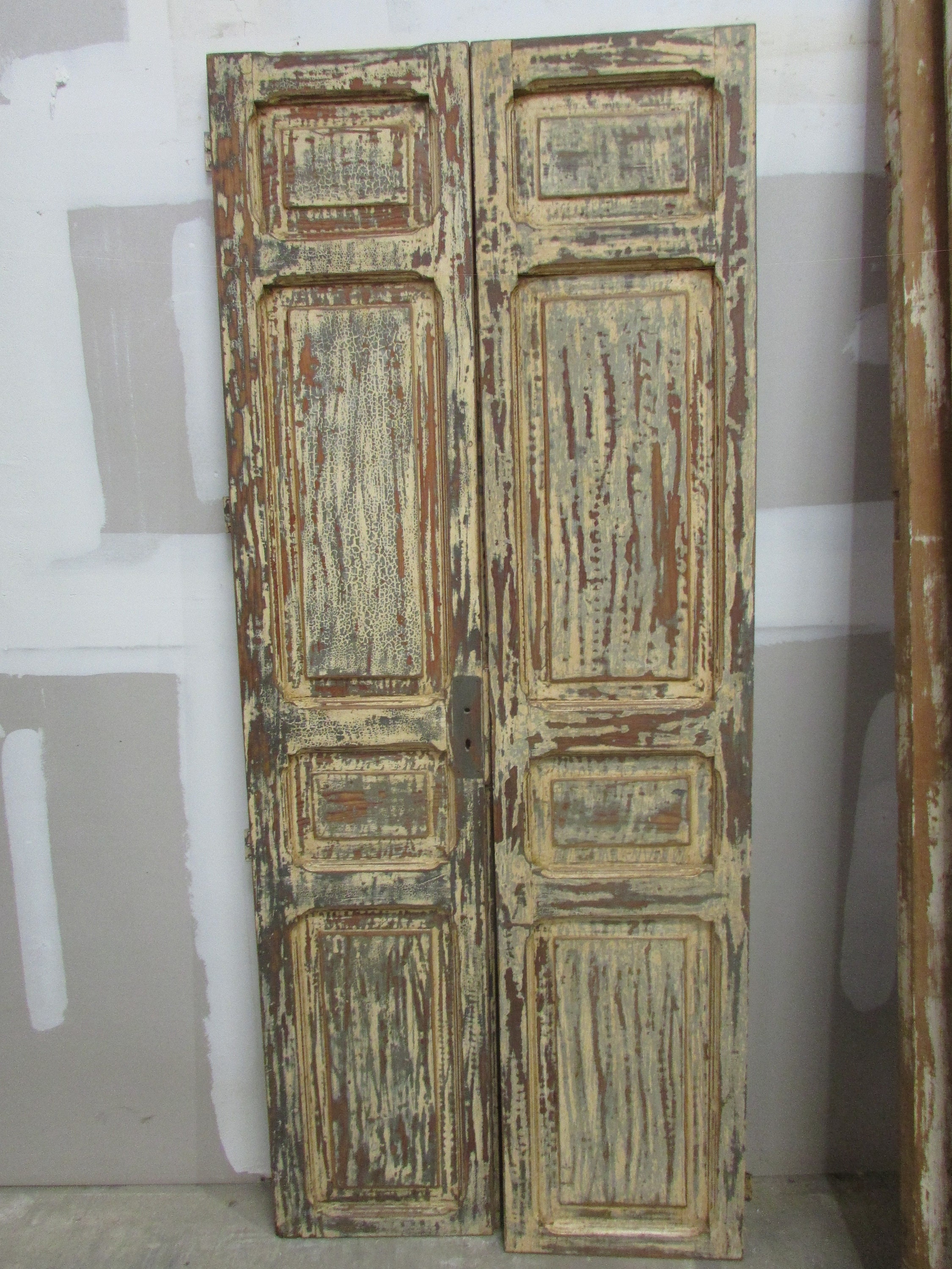 Antique Pair Mexican Pine Old Etsy