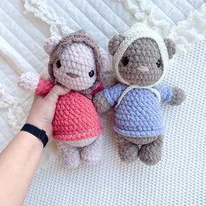Crochet Bear | Bear Stuffed Animal | Bear Toy | Kids Toy | Bear