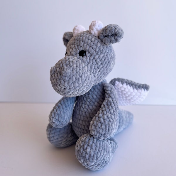 Crochet Dragon | Dragon stuffed animal | Baby Toy | Crochet Children's toy | Dragon toy