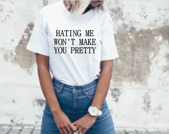 Odiarme no te hará bastante divertida camisa divertida camiseta