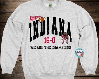 Sudadera o camiseta Gildan de los campeones de los Indiana Hoosiers
