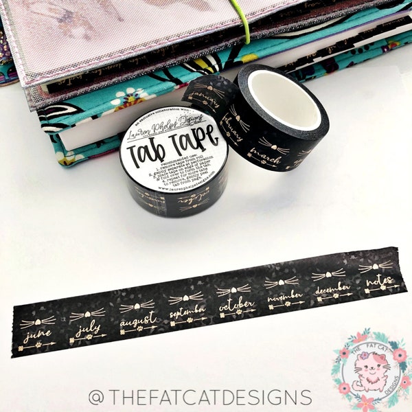 Tab Tape Washi Planner Tabs Hobonichi Bullet Journals