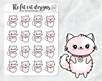 Flora krijgt een make-over Exclusive Cat Die Cut en Sticker Sheet