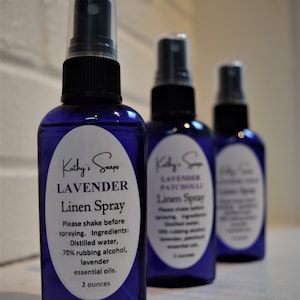 Lavender linen spray, Natural Patchouli Linen Spray, lavender cedar room spray