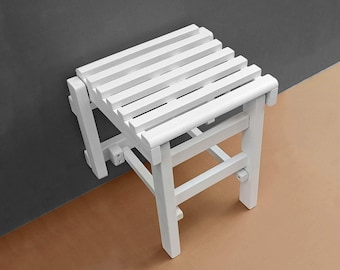 Wall-Mounted Folding Chair